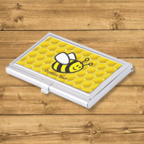 Honeybee Cartoon Business Card Case
