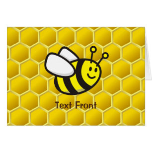 Honeybee Cartoon Cards