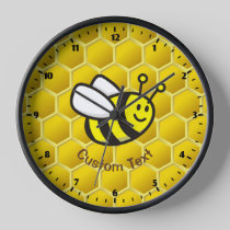 Honeybee Cartoon Clock