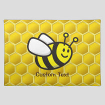 Honeybee Cartoon Cloth Placemat