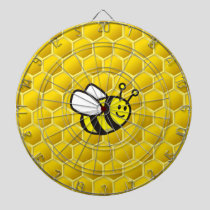Honeybee Cartoon Dart Board