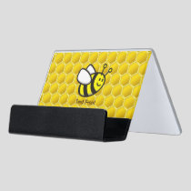 Honeybee Cartoon Desk Business Card Holder