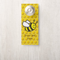 Honeybee Cartoon Door Hanger