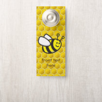 Honeybee Cartoon Door Hanger