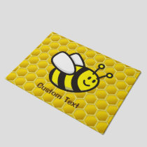 Honeybee Cartoon Doormat