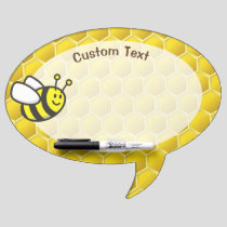 Honeybee Cartoon Dry Erase Board