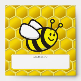 Honeybee Cartoon Envelope