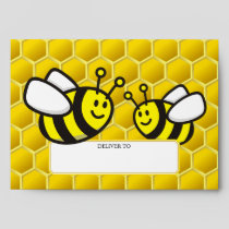 Honeybee Cartoon Envelope