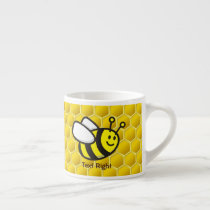 Honeybee Cartoon Espresso Cup