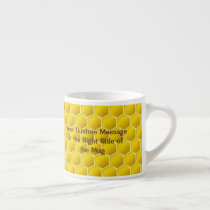 Honeybee Cartoon Espresso Cup