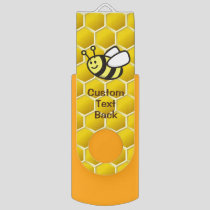 Honeybee Cartoon Flash Drive