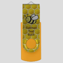 Honeybee Cartoon Flash Drive