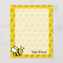 Honeybee Cartoon Flyer