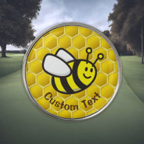 Honeybee Cartoon Golf Ball Marker