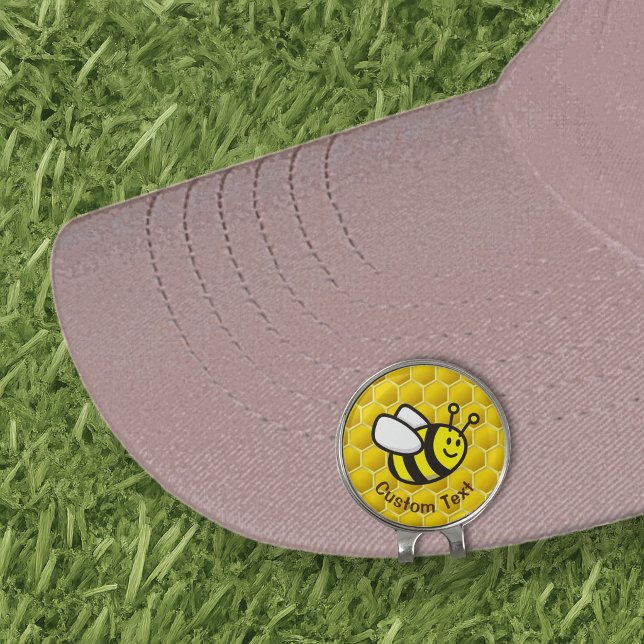 Honeybee Cartoon Golf Hat Clip (Creator Uploaded)