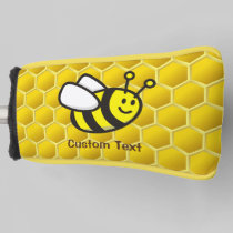 Honeybee Cartoon Golf Head Cover