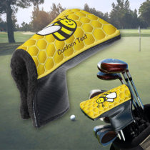 Honeybee Cartoon Golf Head Cover