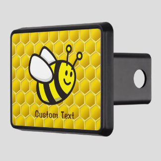 Honeybee Cartoon Hitch Cover