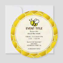 Honeybee Cartoon Invitation