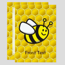 Honeybee Cartoon Invitation