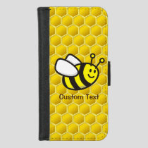 Honeybee Cartoon iPhone 8/7 Wallet Case