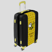 Honeybee Cartoon Luggage