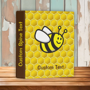 Honeybee Cartoon Mini Binder