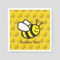 Honeybee Cartoon Napkins