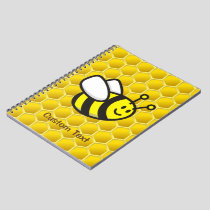 Honeybee Cartoon Notebook