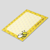 Honeybee Cartoon Notepad