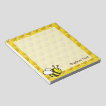 Honeybee Cartoon Notepad