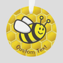 Honeybee Cartoon Ornament