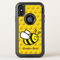 Honeybee Cartoon OtterBox Defender iPhone X Case