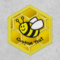 Honeybee Cartoon Patch