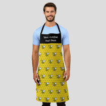 Honeybee Cartoon Pattern Apron