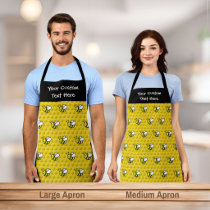 Honeybee Cartoon Pattern Apron