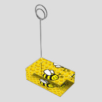 Honeybee Cartoon Place Card Holder