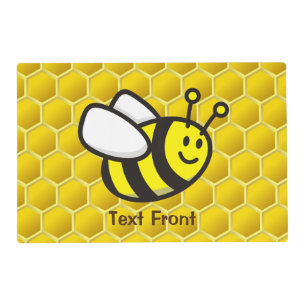 Honeybee Cartoon Placemat