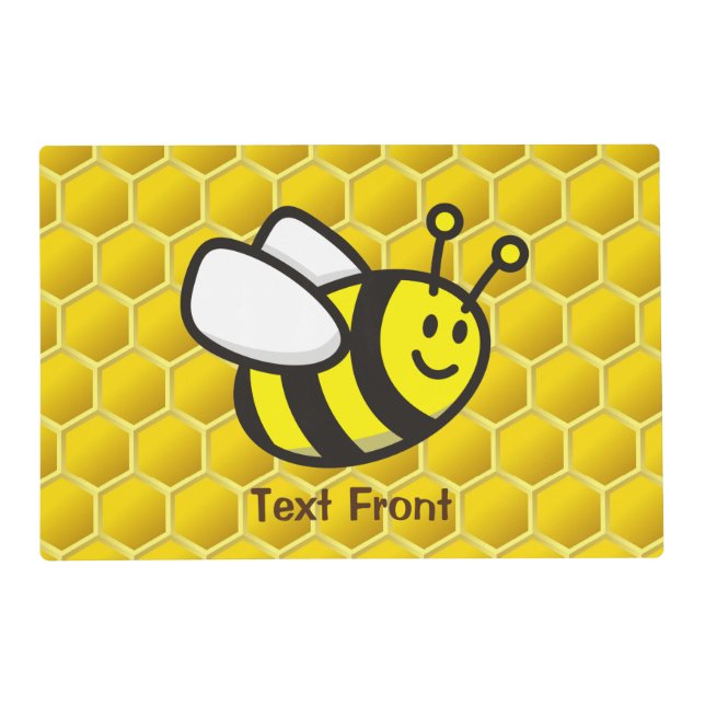 Honeybee Cartoon Placemat (Front)