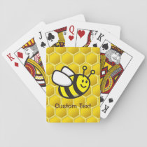 Honeybee Cartoon Playing Cards
