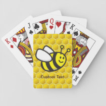 Honeybee Cartoon Poker Cards