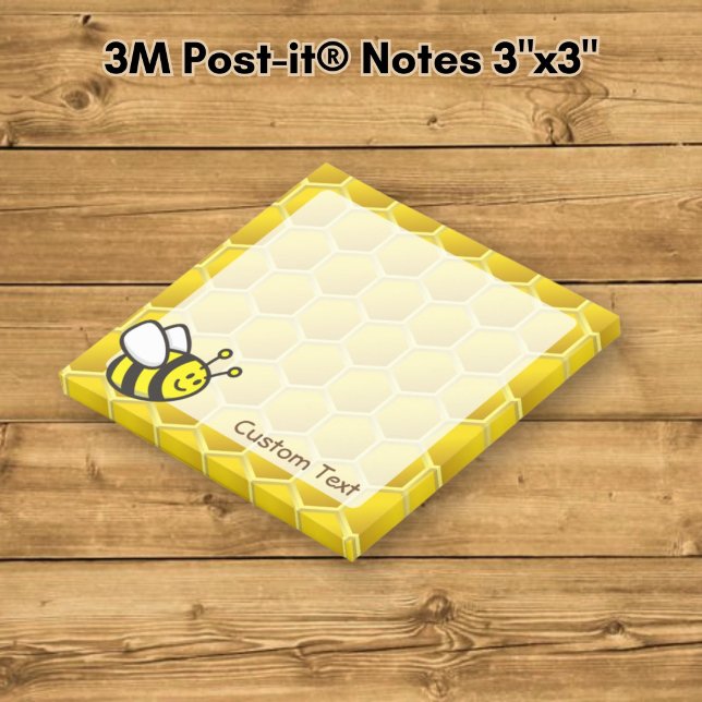 Honeybee Cartoon Post-it Notes (Creator Uploaded)