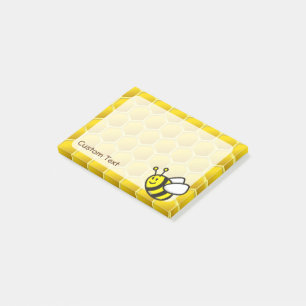 Honeybee Cartoon Post-it Notes
