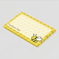 Honeybee Cartoon Post-it Notes