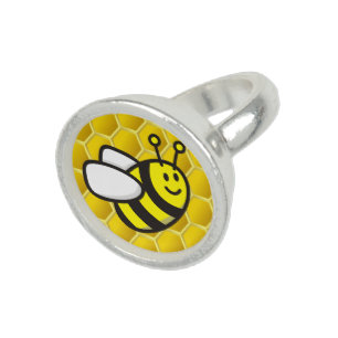 Honeybee Cartoon Ring