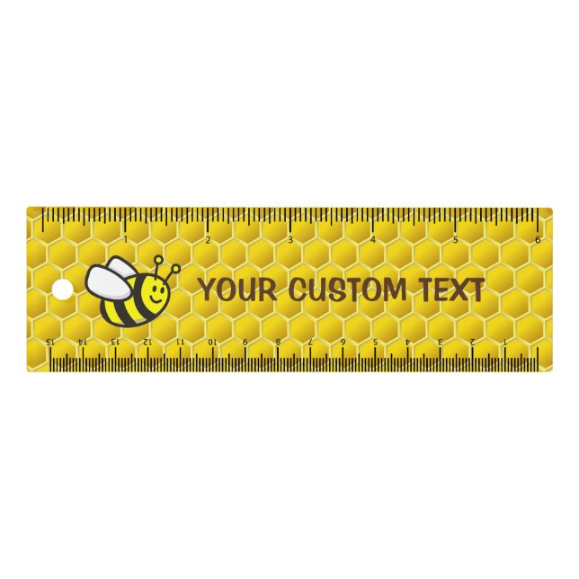 Honeybee Cartoon Ruler (Front)