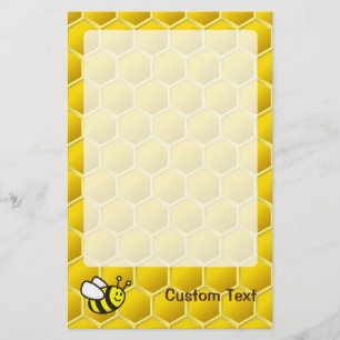 Honeybee Cartoon Stationery