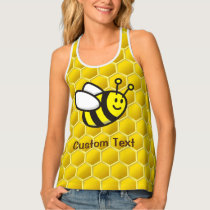 Honeybee Cartoon Tank Top