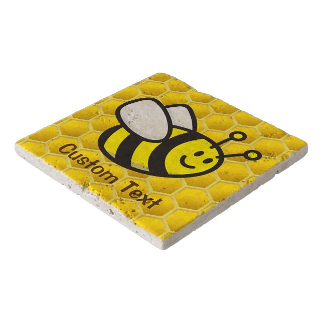 Honeybee Cartoon Trivet (Corner)