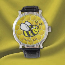 Honeybee Cartoon Watch